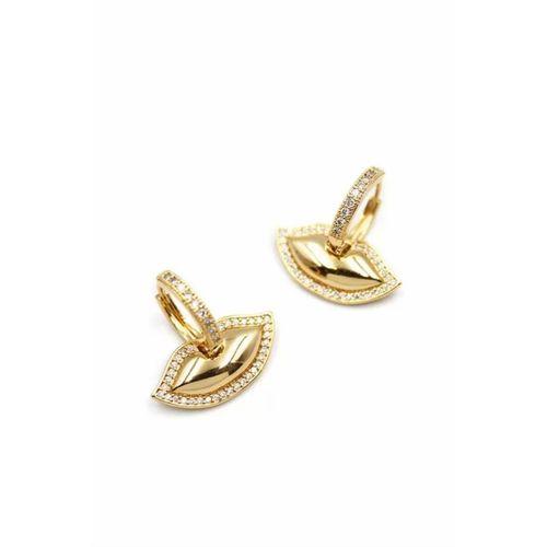 Dudak Küpe - Altın