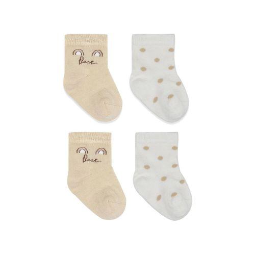 Bistyle Bistyle So Bear Penye Soket Çorap 2li 10142 Ekru Kahve