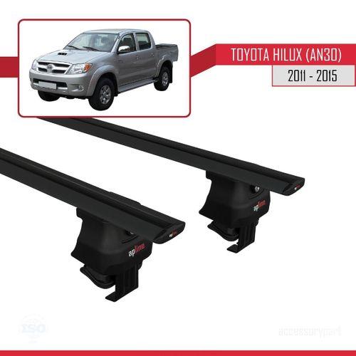 Toyota Hilux (AN30) 2011-2015 Arası ile uyumlu ACE-4 Ara Atkı Tavan Barı SİYAH