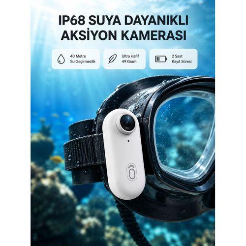 4k Suya Dayanıklı Aksiyon Spor Kamerası 120° Geniş Açı Ve Wifi Destekli