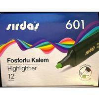 Sırdaş Fosforlu Kalem 12'li Paket Yeşil 601
