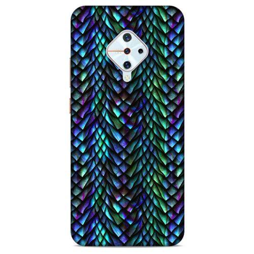İnfinix Zero 8 Kılıf Dragons (1) Kılıfı Ejderha Pulları Rainbow