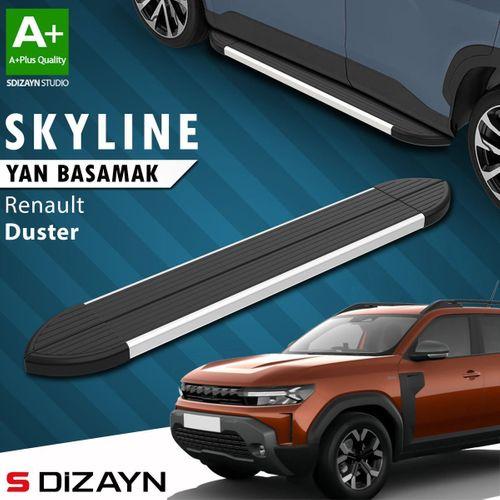 S-Dizayn Renault Duster 3 Skyline Aluminyum Yan Basamak 183 Cm 2024 Üzeri A+ Kalite