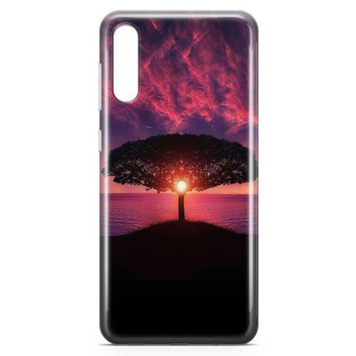 Samsung Galaxy A50 Kılıf Güneşin Batışı Arka Kapak Koruma Desenli Full Koruyucu