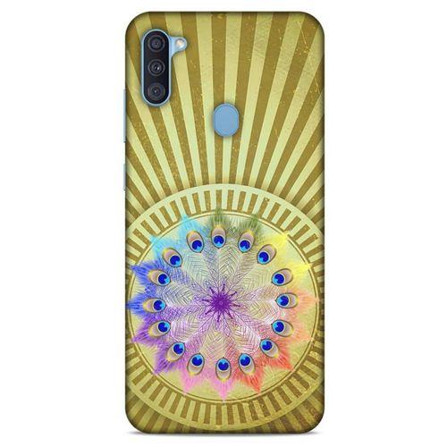 Samsung Galaxy A11 Kılıf Desenli Özel Seri Tüyler (27) Tasarımlı Kılıf