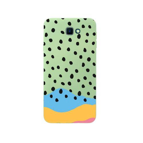 Samsung J7 Prime Shein Puantiye Premium Silikonlu Yeşil Telefon Kılıfı