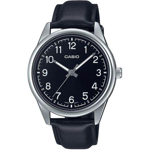 Casio MTP-V005L-1B4UDF Quartz Deri Siyah 40 mm Erkek Kol Saati