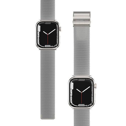 Apple Watch 10 42mm Amazingthing Titan Metal Hasır Kordon