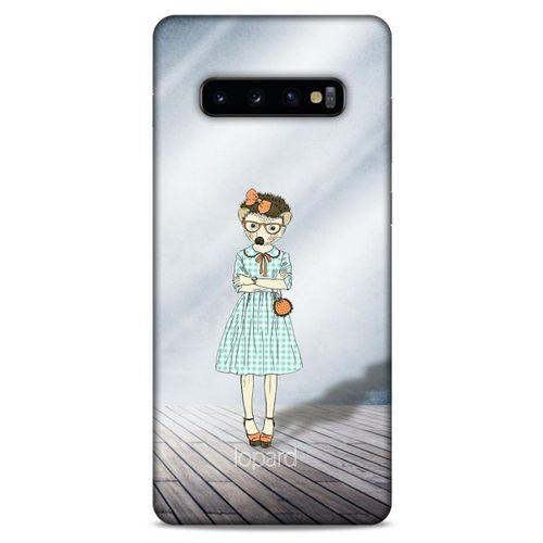 Samsung Galaxy S10 Plus Kılıf FunnyMaX (24) Darbe Emici Kılıf Açık Mavi