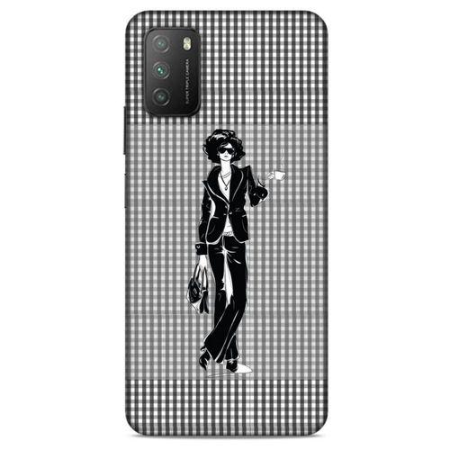 Lopard Xiaomi Poco M3 Uyumlu Kılıf Sokak Modası (46) Core Armor Kılıf