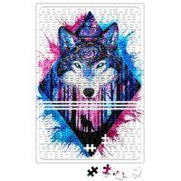 Color Wolf Puzzle 240 Parça Yapboz