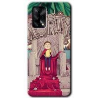 OPPO Oppo A54 Kılıf HD Desen Baskılı Arka Kapak - Morty