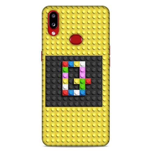 Lopard Samsung Galaxy A10s Uyumlu Kılıf BloX (38) Neo Hybrid Kılıf Q Harfi