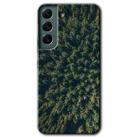 Galaxy S22 Plus Kılıf HD Desen Baskılı Arka Kapak - Çam Ağacı Ormanı
