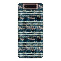 Samsung Galaxy A80 Uyumlu Kılıf Utopia (47) Crystal Flex Kılıf Zig Zag