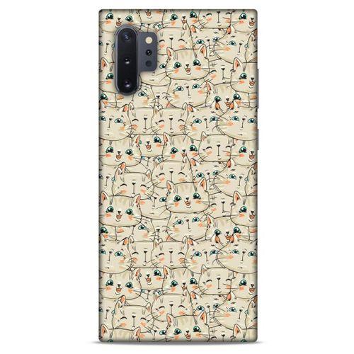 Lopard Samsung Galaxy Note 10 Plus Uyumlu Kılıf Kediler (27) Tasarımlı Kılıf Yavru Kedi