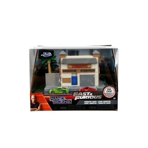 Eğitici Çocuk Hızlı & Öfkeli Toretto´s Café Nano Sahne Diaroma Modellemesi