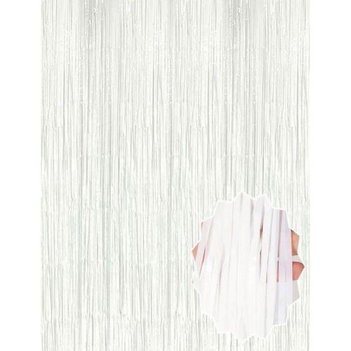 Soft Beyaz Renk Duvar Ve Kapı Perdesi