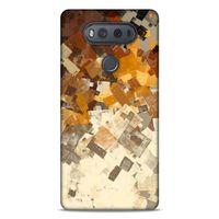 Lopard LG K61 Uyumlu Kılıf Soyut Sanat (34) Desenli Slim Armor Kılıf