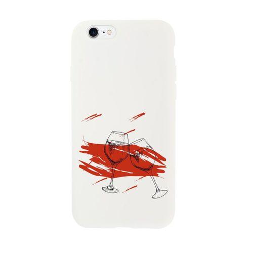 iPhone 7 Spilled Wine Premium Silikonlu Telefon Kılıfı
