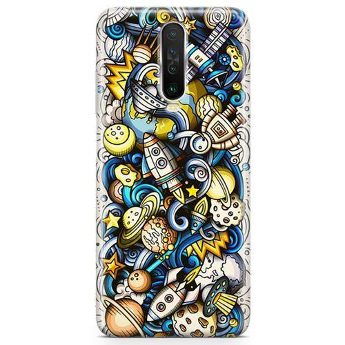 Xiaomi Redmi K30 Kılıf Uzay Yolu Arka Kapak Koruma Desenli Full Koruyucu