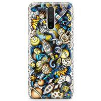 Xiaomi Redmi K30 Kılıf Uzay Yolu Arka Kapak Koruma Desenli Full Koruyucu