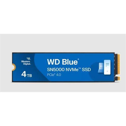 4 TB WD BLUE SN5000 PCI-4.0 5000MB/S 4000MB/S M2 SSD WDS400T4B0E