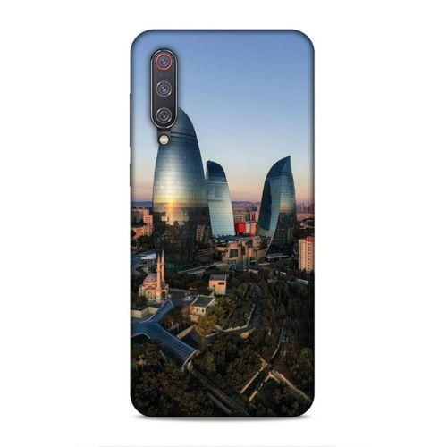 Xiaomi Mi 9 Uyumlu Kılıf Azarbaijan (32) Soft Silikon Kılıf Azerbaycan Kuleleri