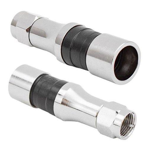 Erkek Sıkmalı RG11 F Konnektör Compressıon CTF111 Boğazlı İğneli