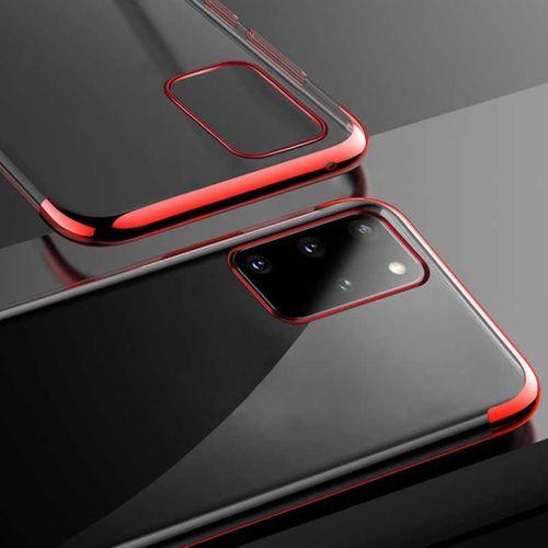 Galaxy S20 Kılıf Zore Dört Köşeli Lazer Silikon Kapak
