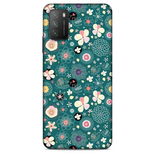 Lopard Xiaomi Poco M3 Uyumlu Kılıf Botanix (64) Lansman Kılıf