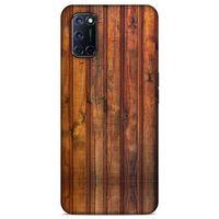 Lopard Oppo A72 Uyumlu Kılıf Wood'X (10) Full Koruma Kılıfı Desenli