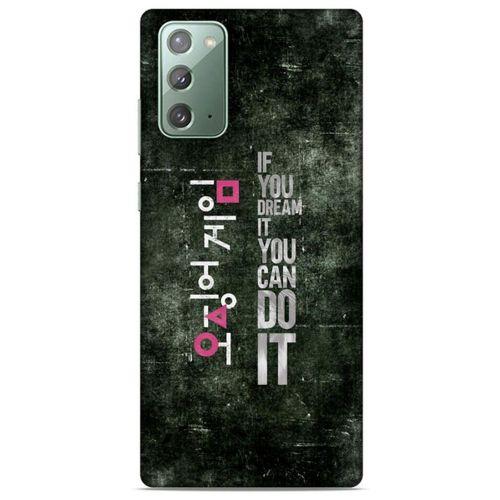 Samsung Galaxy Note 20 Uyumlu Kılıf Squid Game (35) Fit Design Kılıf Shou