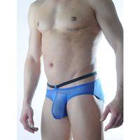 Erkek Mavi Tül Fantezi Slip İç Çamaşırı