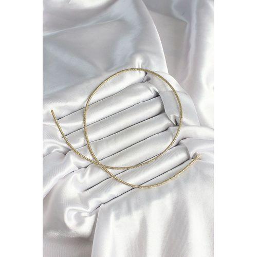 Mıknatıslı Gold Renk Sarmal Kadın Bileklik