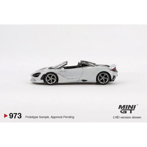 Mini GT McLaren 750S Spider Cirrus Grey 973