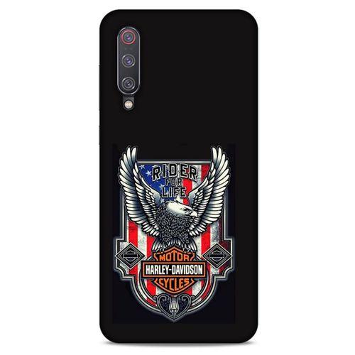 Xiaomi Mi 9 Uyumlu Kılıf Motorsiklet (7) Telefon Kılıfı Harley Davidson