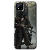 Realme C11 Kılıf HD Desen Baskılı Arka Kapak - Bloodborne Hunters + Kırılmaz Cam
