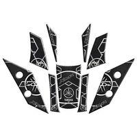 YAMAHA Yamaha Xmax 2018 - 2022 Uyumlu Tank Pad Set 012