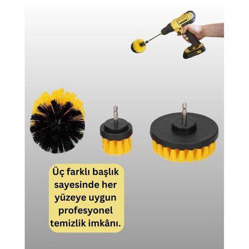 Matkap Ucu Temizlik Fırçası Seti Ev Ve Araç İçin