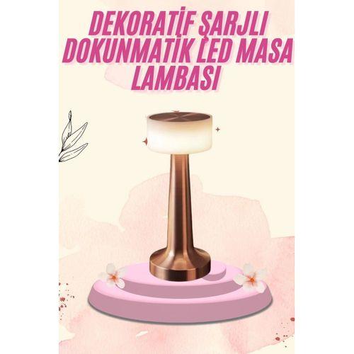 Dekoratif Masa Lambası Dokunmatik Renk Değiştirebilen Gece Lambası