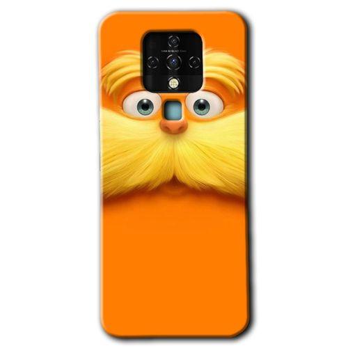 Tecno Camon 16 Kılıf HD Desen Baskılı Arka Kapak - Garfield + Kırılmaz Cam