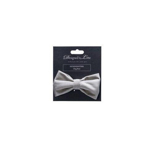 Beeztees DBL Köpek Papyonu, Kadife, Gri, 12cm