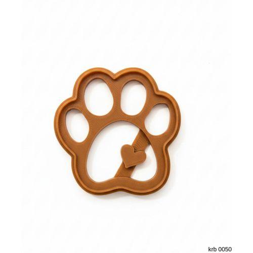 Kalpli Patili Kurabiye Kalıbı ve Hamur Kesici – Şeker Hamuru ve Oyun Hamuru İçin Tek Parça Kalıp