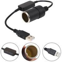 Powermaster PM-5726 USB 2.0 Siyah 5 Volt 2 Amper To 12 Volt 800mAh Araç Çakmaklığına Çevirici