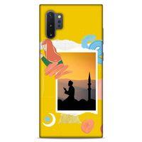 Lopard Samsung Galaxy Note 10 Plus Uyumlu Kılıf Ramazan (16) Desenli Kalın Kılıf