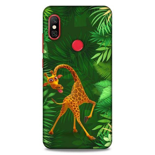 Lopard Xiaomi Redmi Note 6 Pro Uyumlu Kılıf GameX (38) Neo Hybrid Kılıf Zürafa