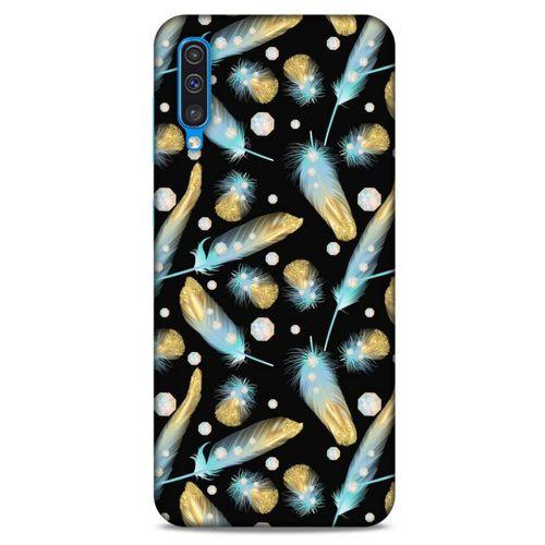 Samsung Galaxy A30s Kılıf Desenli Özel Seri Tüyler (26) Tpu Silikon Kılıf