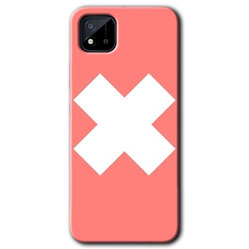 BeRa Aksesuar Realme C11 Kılıf Baskılı Kapak - Close +Tam Kaplayan Mat Seramik