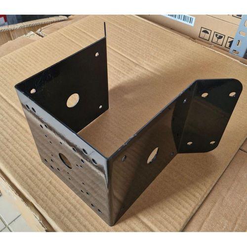 Nif Bilişim RB-135 Siyah Duvar Köşe Kamera Montaj Ayağı Ptz Metal Korner Aparatı